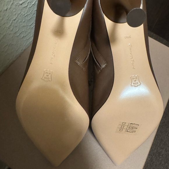 Gianvito Rossi Brown Leather Ankle Boots - Picture 13 of 16